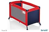 Brevi Travel B Travel Cot (Red/Blue) by Brevi