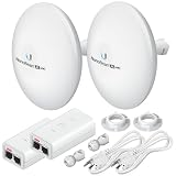 GOOD STORY Ubiquiti NanoBeam 5AC GEN2-US 19db、5Ghz - 2ユニットキット ネットワークワイヤレスブリッジ、ポイントツーポイント、ポイントツーマルチポイントとして100%構成 (5AC GEN2 US)