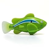Robotic Electronic Pet Fish Clownfish with 2 Batteries Green Kids Toy おもちゃ (並行輸入)