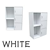 マルチラック扉付き　ホワイト