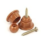 Slipstick 7 / 8インチSwivelスライダ床プロテクター、for椅子with Angled脚、Permanentアプリケーション 7/8 Inch ブラック CB210 1