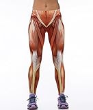 進撃の巨人風　 超大型巨人 レギンス 伸縮 ストレッチ フリーサイズ