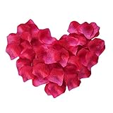 700 PCS人工花バラの花びらバレンタイン結婚祝い記念日の装飾-ピーチレッド