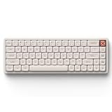 IQUNIX Magi65 ロープロファイル メカニカ、65% ワイヤレスキーボード ホワイト