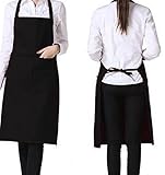 FUT(エフュ ト) かっこいいシンプルデザイン自宅/ガーデニング/飲食店/キッチン/カフェ/作業着シンプルエプロン55cm*75cm