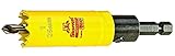 Starrett ADCH0100 Professional HSS Bi-Metal Dual Pitched Hole Saw with Arbor, 1", 25 mm Diameter [並行