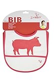 JJ Rabbit Dry Bib, Piglet, 3-18 Months by JJ Rabbit