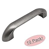 Cosmas 540 – 3.5 WN風化ニッケルキャビネットハードウェアハンドルプル – 3 – 1 / 2インチ( 89 mm )穴中心 – 10パック