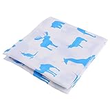 ノーブランド品 ブランケット　キッズ　ベビー　ガーゼ　　多機能　単層　100x110cm 　全6色 - 03