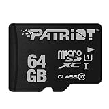 Patriot Memory MicroSD メモリカード 64GB Class10 UHS-I対応 PSF64GMDC10