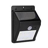 [TKOOFN] LED ソーラーライト LEDソーラーランプ 屋外 室外 室内 防水 屋外照明/軒先/壁掛け/庭先/玄関周りなど 夜間自動点灯 8個LED