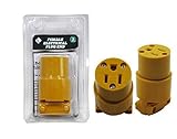 3 Prong Female Electrical Plug End For Replacement Of 16/3 Extension Cord - By Katzco [並行輸入品]