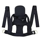 日本製★安心ベルト付　ひも結び式子守帯　OPPER　おんぶ・だっこ兼用　50876 (ブラック)