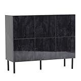 arne キャビネット ブラック 収納 おしゃれ black pearl 120L cabi