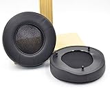 ManO'War 7.1 イヤーパッド – defean 交換用イヤークッションカバー Razer ManO'War 7.1 / Overwatch Tournament Editionヘッドセット対応 ソフトプロテインレザー、高密度ノイズキャンセリングフォーム