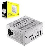 CORSAIR RM750x シフトフルモジュラーATX電源 - 80 Plus Gold - ATX 3.0 - PCIe 5.0 - Zero RPM - モジュラーサイドインターフェース - ホワイト