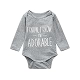 杜屋トヤ　赤ちゃん、長袖　英字　ロンパース　かこいいデザイン　ボーイズ　男の子　ファッション　気持ちいい　可愛い　カジュアル　赤ちゃん　グレー70,80,90,100