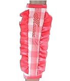 1ペアカーシートベルトショルダーパッドはベルトパッドタータンチェックピンクを被せ