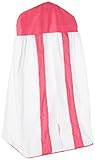 Baby Doll Bedding Modern Hotel Style Diaper Stacker, Hot Pink by BabyDoll Bedding