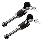 Connor Trailer Hitch Lock - 5/8 2 Keyed-Alike Black Nickel Hitch Pins for Class III IV V Hitches 161
