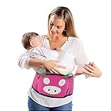 Vrbabies Lightweight Baby Toddler Hip Seat Carrier Baby Waist Seat (Rose) by Vrbabies