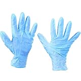 Partners Brand PGLV2012M Nitrile Gloves 6 mil Medium Blue (Pack of 100) [並行輸入品]