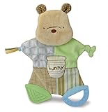 Classic Pooh Flat Blankie Teether Toy [並行輸入品]