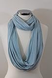 Infinity Nursing Scarf Breastfeeding Cover (Artic Blue) by Udder Wraps