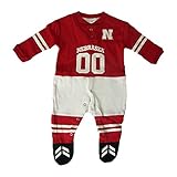 Nebraska Cornhuskers公式NCAA子供貧弱スーツL / S by Glitterギアシャツ