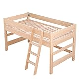 檜ロフトベッド 組み替えればシングルベッド 日本製 日光檜 総檜ベッド すのこベッド ヒノキスノコベッド