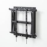 サンワサプライ プッシュ式壁掛け金具（32～65型対応） CR-PLKG16BK