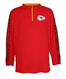 Kansas City Chiefs 2 x l 2 x l 1 / 4 Zipプルオーバーシャツ – レッド