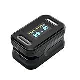 指クリップOximeter指パルスモニタパルス心拍計ホームギフト音声充電血圧計ホームアーム自動アプライアンスXUAN (色 : ブラック)