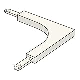 フクビ化学 クロス見切 C-3T 15R出隅90 規格：30×30mm アイボリー 1箱30個価格 C3TDR90