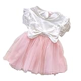 【SEBLES】ベビー服 女の子 女子 ワンピース ドレス シフォン オーガンジー スカート ノースリーブ フリル 袖 リボン 花 春 夏 ふんわり スカート 0歳 1歳 2歳(ライトピンク,100c