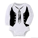 Cutelove ベビー服　新生児　赤ちゃん　男の子　ボディスーツ　洋服モデリング 　ロンパース　プリント　長袖　四季　コットン　かっこいい
