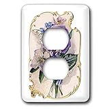 3drose LLC lsp 40781 _ 6 French rose perfume ad 2プラグコンセントカバー