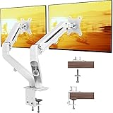 ErGear モニターアーム 2画面 デュアル PCディスプレイアーム 13～27インチ 耐荷重1.5-6.5kg VESA規格100*10