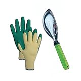 Gardener Gift Set - Xsmall Grip Gloves and Soil Scoop [並行輸入品]