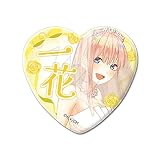 『五等分の花嫁』 WA 一花 第4弾 ハート型缶バッジ