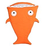 YideaHomeスリーピングバッグ ベビー サメの寝袋 新生児着 ぐるみ ベビー布団 寝袋 赤ちゃん 寝冷え防止 魚 寒さ対策 可愛いサメ