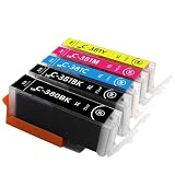 BCI-381XL+BCI-380XL/5MP インクカートリッジ互換 5色セット キヤノン用インク 大容量 381 380 残量表示 対応プリンター TS6130 TS6230 TS6330 TS7330 TS7430 TR7530 TS8130 TS8230 TS8330 TS8430 TR8530 TR8630 TR9530 TR703