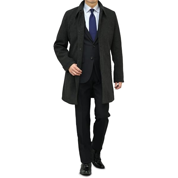 Amazon | [藤井毛織] ピュア カシミヤ100% ラグランコート（日本製