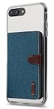 Ringke スマホ 背面 カードホルダー 手帳型 カードケース 手帳型カード入れ スマホ ポケットケース SUICA PASMOカード入れ 定期入れ パースケース 全機種対応 スマホ カードケース 名刺入れ スマホケース カード収納 Flip Card Holder (Magnetic-Blue Green)