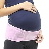 Gallon's 妊婦帯 腹帯 かんたん装着 マタニティサポート (ピンク)