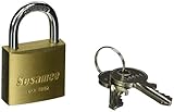 CCLセキュリティ60304 Sesamee 600シリーズPadlocks – プレミアムピンタンブラーソリッド真鍮