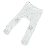 ノーブランド品 　全3サイズ5色　幼児　女の子　コットン　パンツ　タイツ　アンチスリップ　ストッキング　ソックス - ライトグレー, M