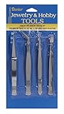 Darice 4 Piece Jewelry Tweezer Set [並行輸入品]