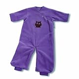 Baby Boum Gimik Fleece Sleeping Bag 1.7 tog in Purple Grape 0-9 months