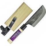 伝匠 収穫庖丁 青鋼付 木鞘入 115mm